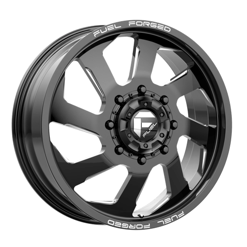 Fuel 1PC FF39D DRW 20X8.25 8X200 +105 NBL (DF) Wheels