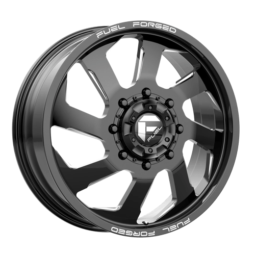 Fuel 1PC FF39D DRW 22X8.25 8X200 +105 NBL (DF) Wheels