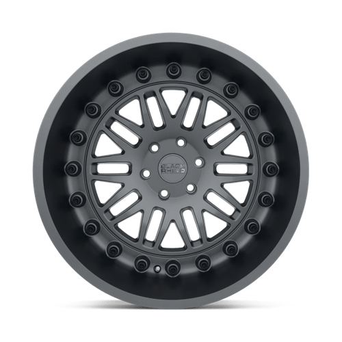 Black Rhino Hard Alloys BR FURY 17X9.5 5X127 -18 71 M-GNMTL Wheels