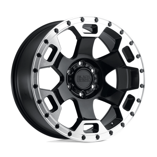 Black Rhino BRGLT 18X9 6X5.5 G-BLK-MIRLP -18MM Wheels