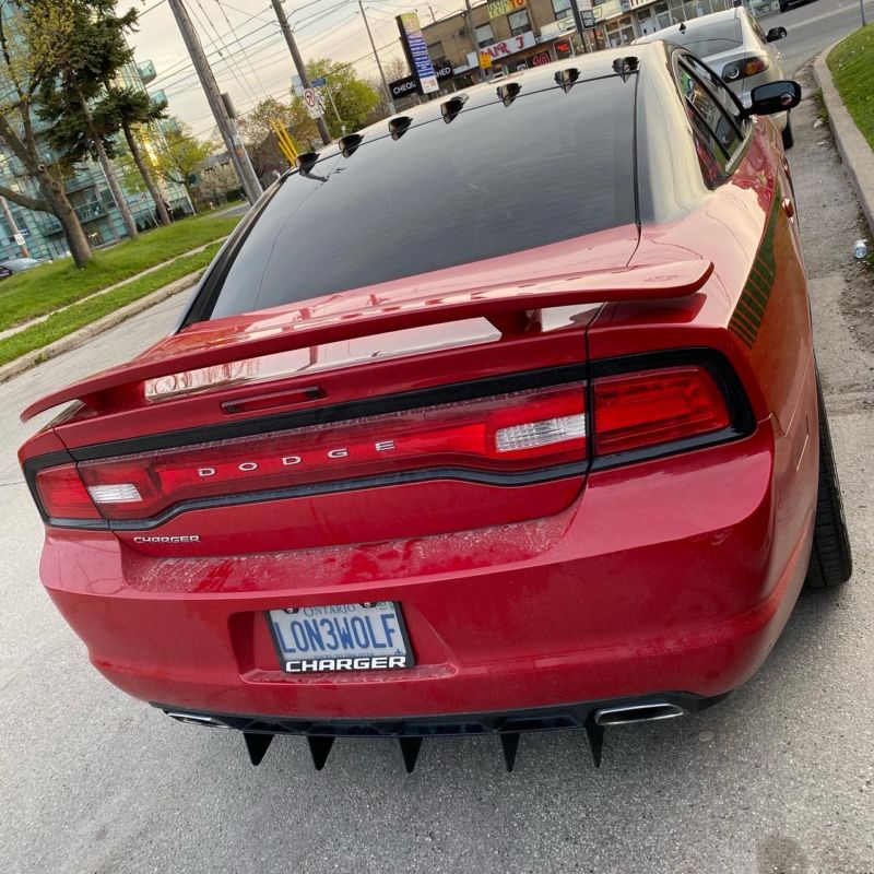 2011-2014 Dodge Charger (non srt) Rear Diffuser