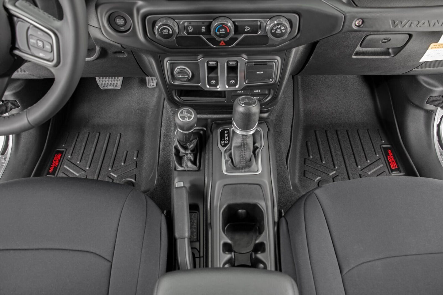 Floor Mats | FR & RR | RR Lockable | Jeep Gladiator JT 4WD (2020-2025)