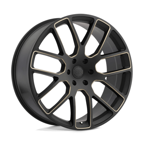 Black Rhino BRKUN 20X9 6X4.5 M-BLK-DDT-MILL 15MM Wheels