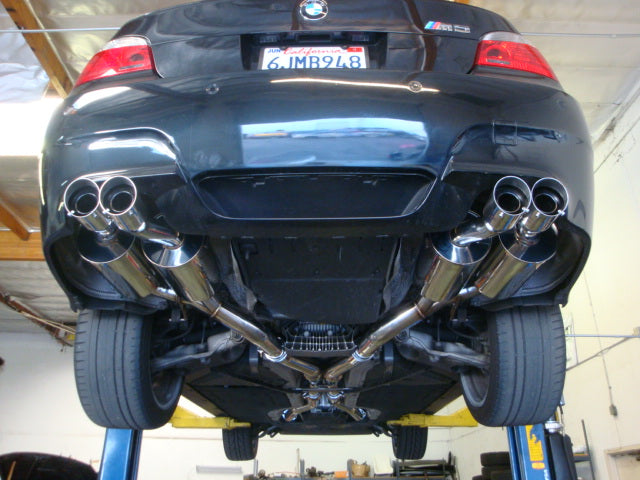 BMW E60 M5 ’05-’10 – Supremo Exhaust – Stainless Rolled Tips – MR-ABE-BE60M5-R+L