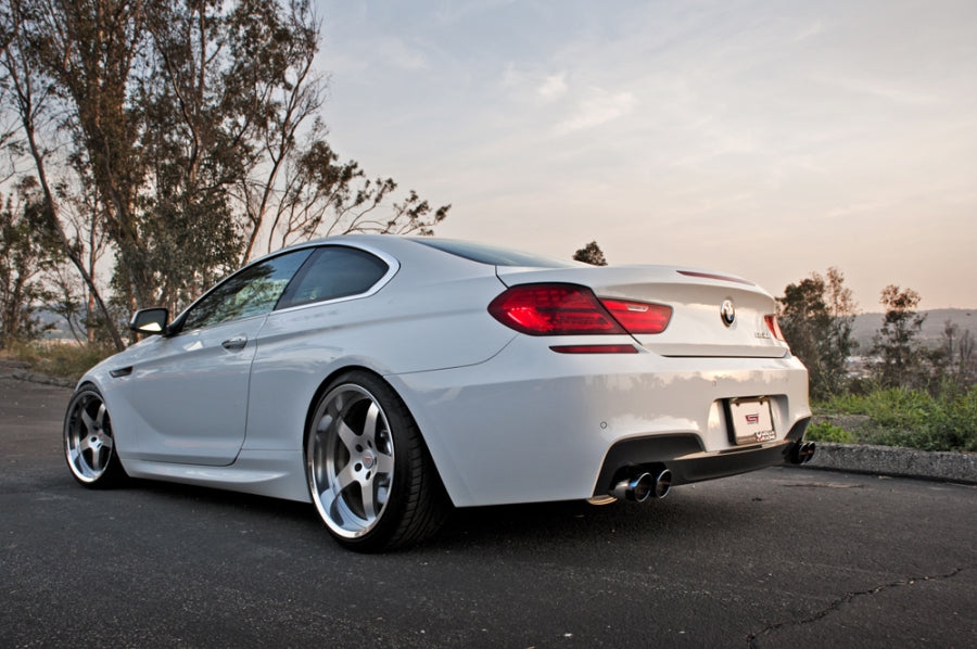 Supremo Exhaust System for BMW F12/F13 650i 2012+ – Burnt Rolled Tips – MR-ABE-BF13V2-VO-RR+RL