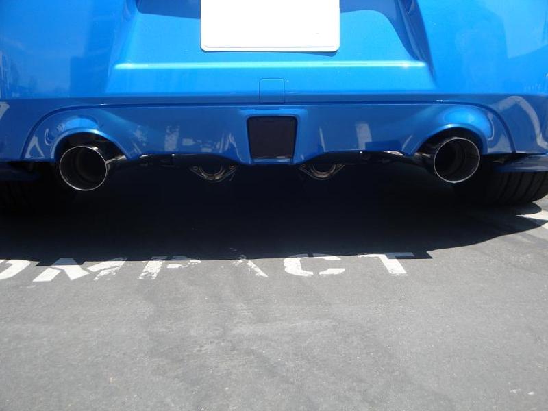 Nissan 370Z 2009-2020 – Stainless Steel Tips – OERS – MR-ABE-N7Z09-OE+M