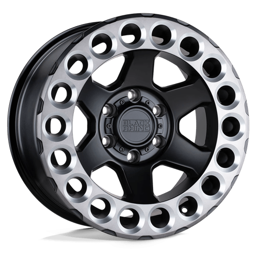 Black Rhino BRODA 18X9.5 6X5.5 M-BLK-MCH-DDTLPRG -18MM Wheels