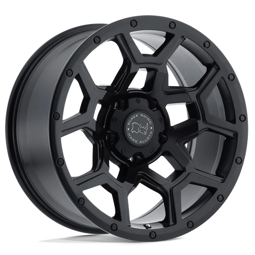 Black Rhino Hard Alloys BR OVERLAND 17X9.5 5X127 -18 71 M-BLK Wheels