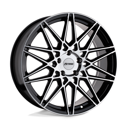 Petrol PE P3C 19X8 5X120 76 G-BLK MACH +35 Wheels