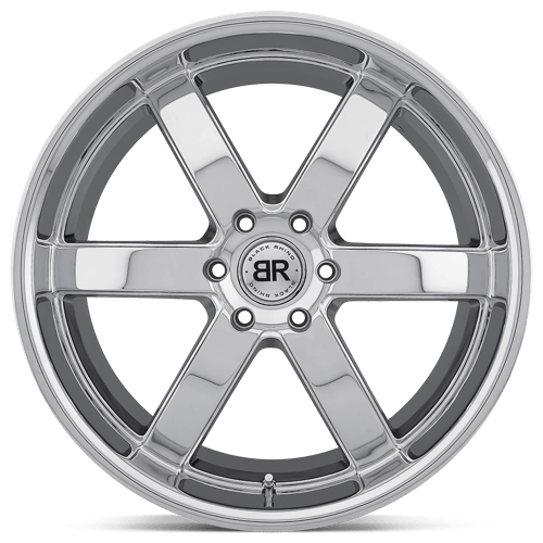 Black Rhino Hard Alloys BR PONDORA 22X9.5 6X135 +30 87 CHROME Wheels