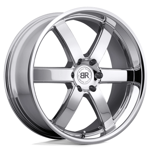 Black Rhino BRPND 20X8.5 6X5.5 CHROME 18MM Wheels