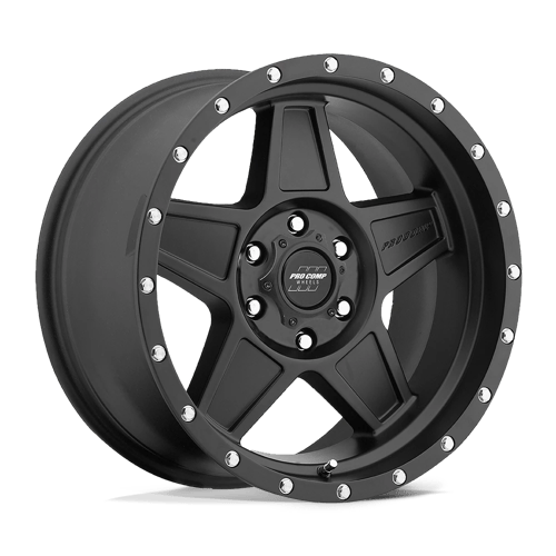 Pro Comp PXA35 18X9 6X5.5 S-BLK 0MM Wheels