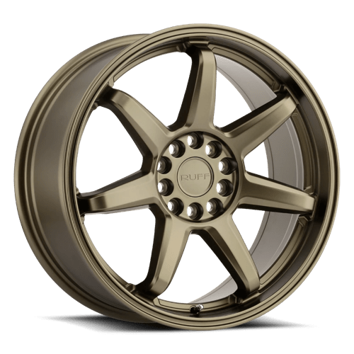 Ruff RUSFT 18X8 4X100/4.5 BRNZ 38MM Wheels
