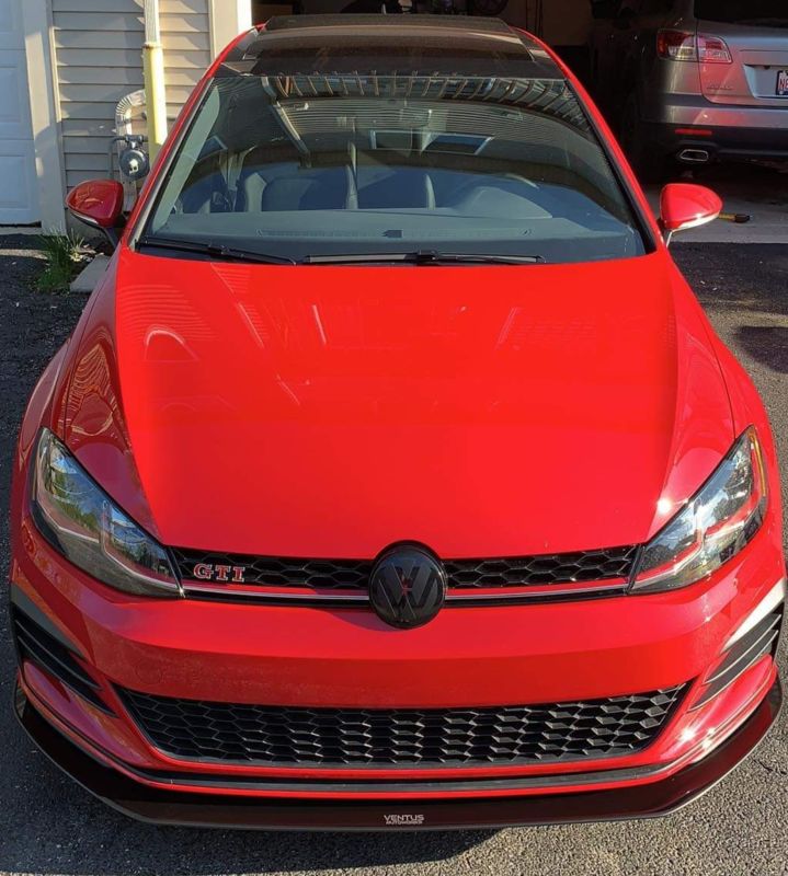 2018-2021 Volkswagen GTI MK7.5 2PC Front Splitter