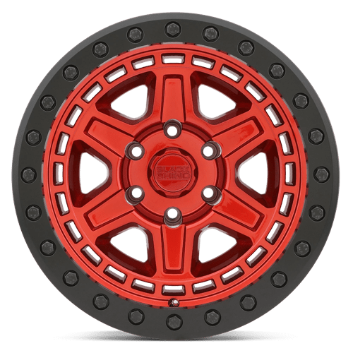 Black Rhino Hard Alloys BR RENO 20X9.5 6X114 +18 76 CNDY RED BLK Wheels