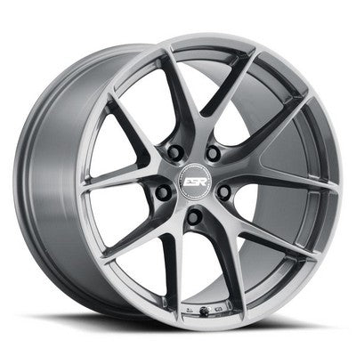 ESR Wheels 18X8.5 5X110 (CUSTOM DRILL) +30 72.56 GLOSS GRAPHITE RF2