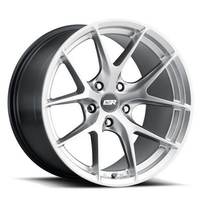 ESR Wheels 18X9.5 5X115 (CUSTOM DRILL) +22 72.56 HYPER SILVER RF2