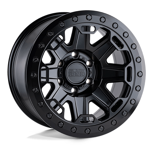 Black Rhino BRRFT 17X8.5 6X5.5 M-BLK-BLK-BLTS -30MM Wheels
