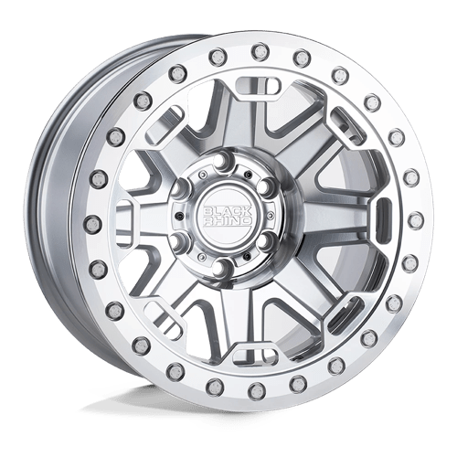 Black Rhino BRRFT 17X8.5 6X135 SLVR-MIR-SS-BLT 0MM Wheels