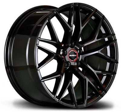 SL-03 Gloss Black 20x9 5x112 et32 cb73.1