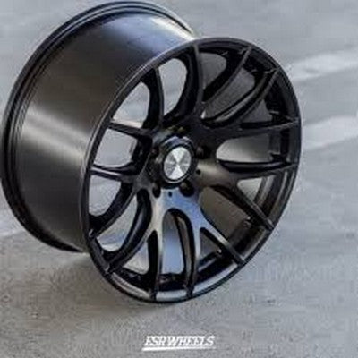 ESR Wheels SR12 MATTE BLACK 19x10.5 5X120 ET22 CB74.1