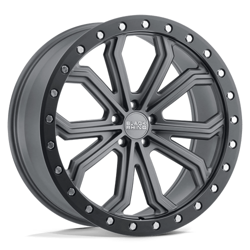 Black Rhino BRTBC 18X8 5X112 M-GNMTL-BLK-LP 25MM Wheels