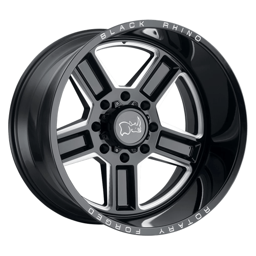 Black Rhino Hard Alloys BR CANON 22X11.5 8X180 -44 125 G-BLK MLD Wheels