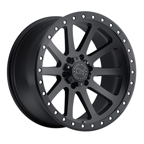 Black Rhino BRMNT 20X10 6X5.5 M-BLK -12MM Wheels