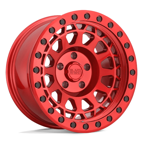 Black Rhino Hard Alloys BR PRIMM 17X9 5X114 -18 71 CNDY RED BLK Wheels