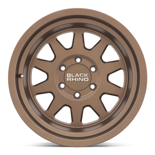 Black Rhino Hard Alloys STADIUM 16X8 5X5.5 108 -10 M-BRNZ Wheels