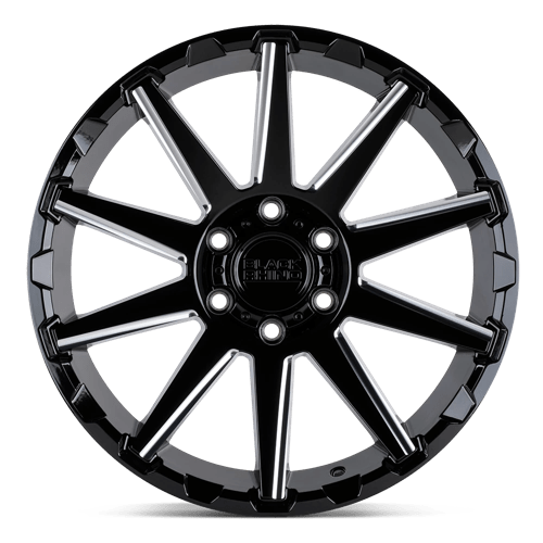 Black Rhino Hard Alloys BR TYPHOON 20X9.5 5X127 +2 71 G-BLK MLD Wheels