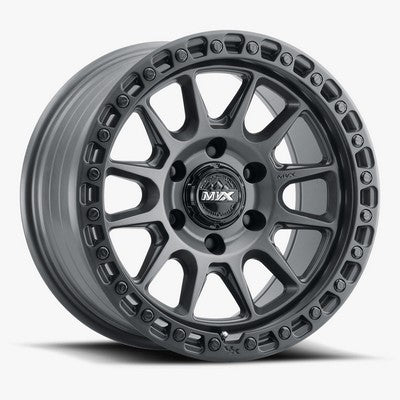 MVX VX12 Matte Graphite 17x9 6X139.7 et-12 cb72.6