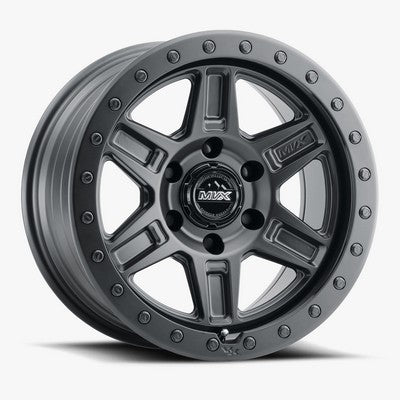 MVX VX61 Matte Black 17x9 5X127 et0 cb72.6