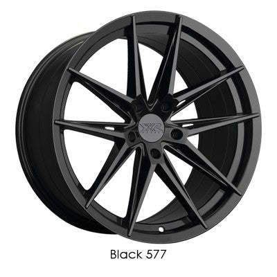 XXR Wheels 577 Black 19x10 5x114.3  et20 cb73.1