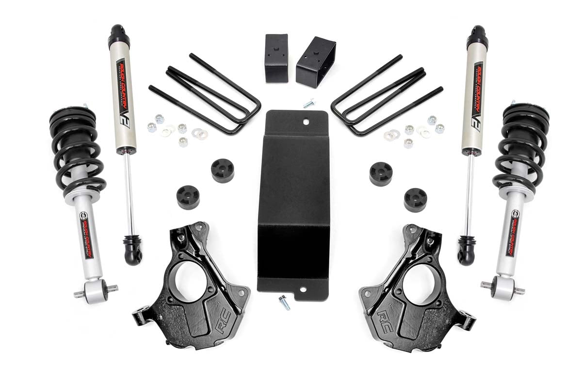3.5 Inch Lift Kit | Cast Steel LCA | N3 Strut/V2 | Chevy/GMC 1500 (07-13)
