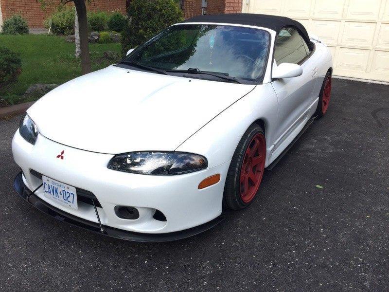 1995-1999 Mitsubishi Eclipse 2g" Side Splitters"