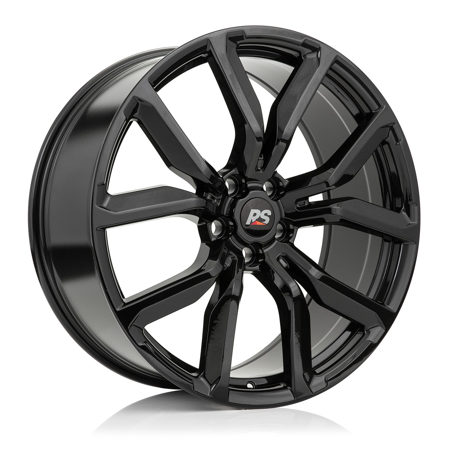 RS GLOSS BLACK 22x9.5 5x120 Wheels - LS3-22