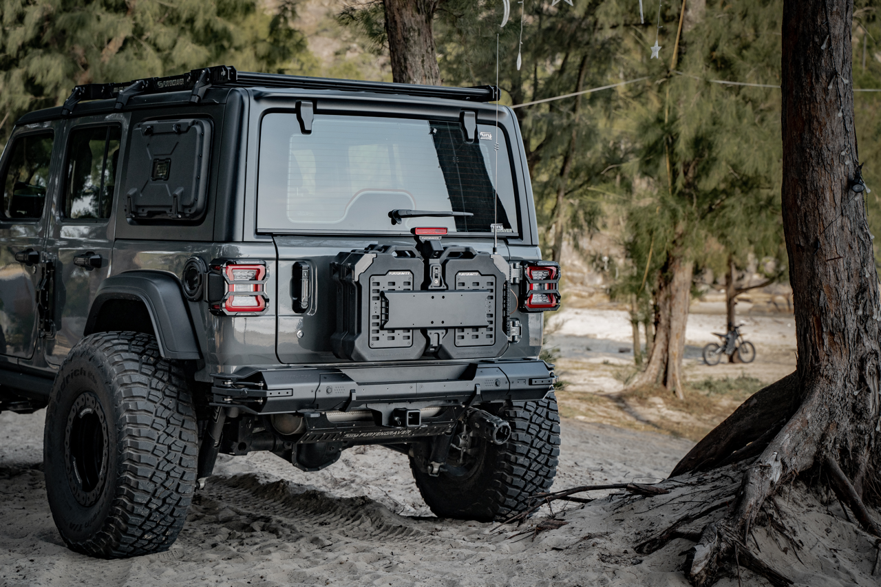 FuryGravity JK/JL TAILGATE EQUIPMENT INTEGRATED MODULE,GEN 2.0 - Storage & Organization - DW-JW-FG-2610-06