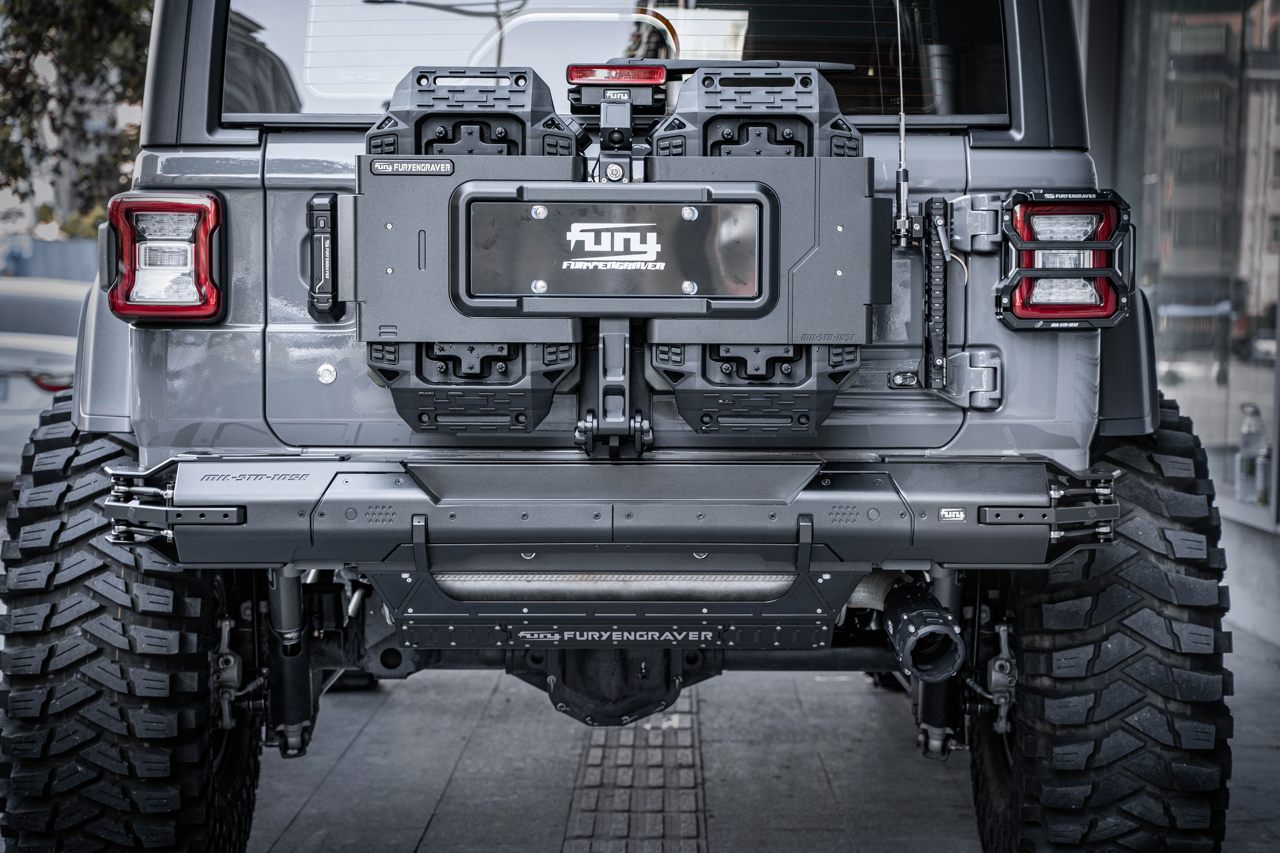 FuryGravity JL REAR BUMPER,GEN 3.0 - Grille Guards & Bull Bars - DW-JW-FG-1302-04