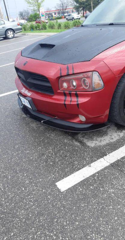 2006-2010 Dodge Charger SE SXT R/T srt8 Front Splitter