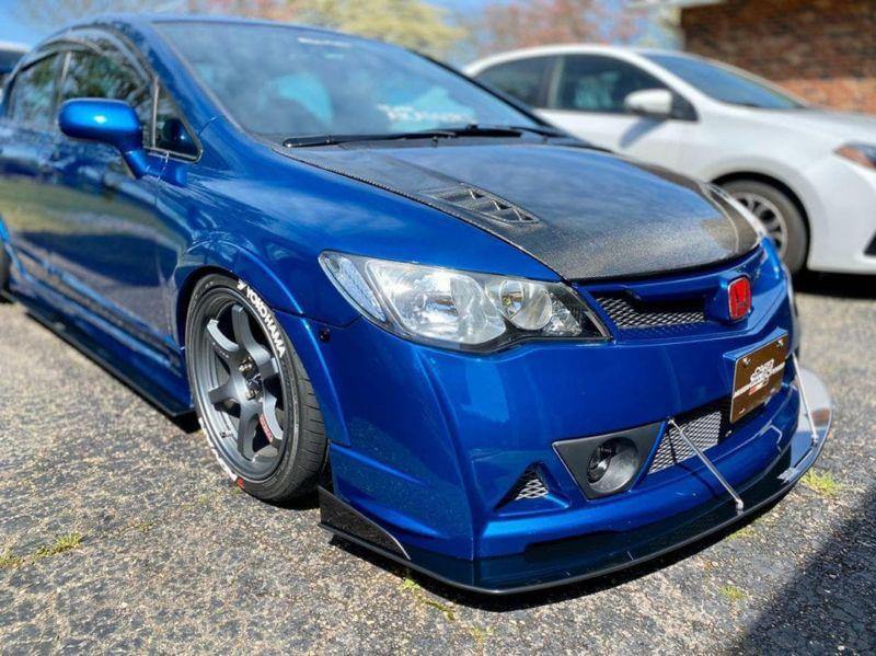 2006-2011 Acura CSx mugen rr bumper" Front Splitter"