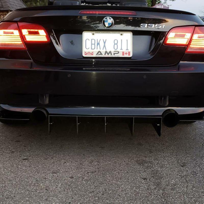 2007-2012 Bmw 328/335 coupe/convertible Rear Spats