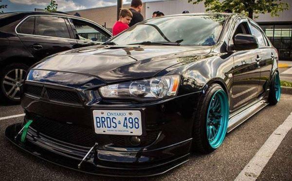2007-2015 Mitsubishi Lancer/ralliart Side Splitters