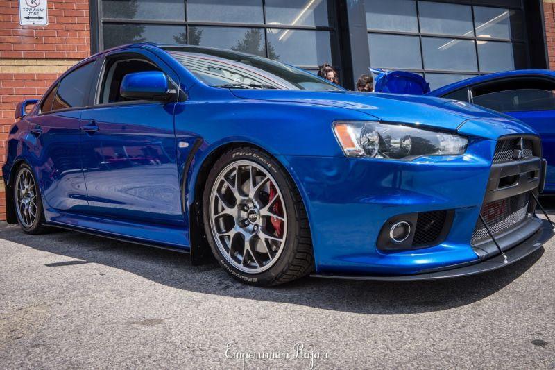 2007-2015 Mitsubishi EVO X Front Splitter