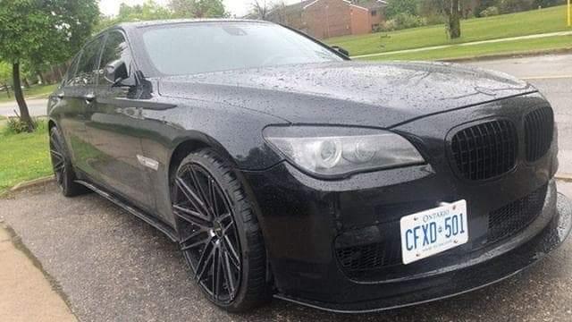 2008-2012 bmw 740i front splitter