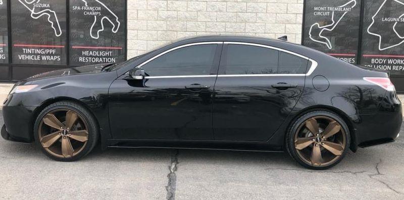 2009-2014 acura tl Rear Spats