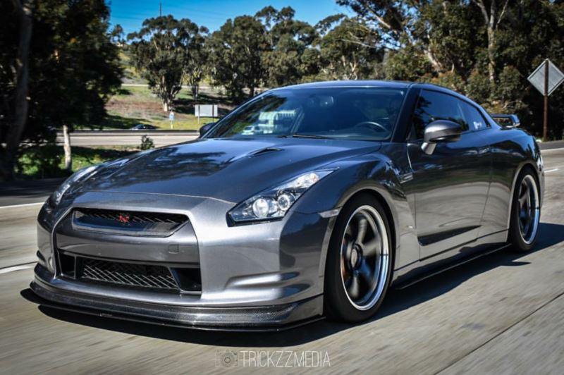 2009+ Nissan GTR r35 Side Splitters