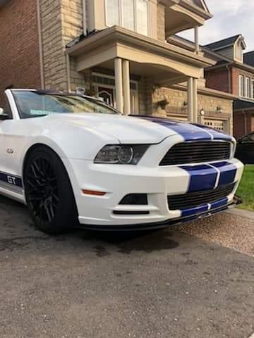 2010-2014 Ford Mustang Front Splitter