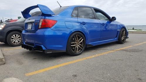 2011-2014 Subaru WRX/STi sedan Side Splitters