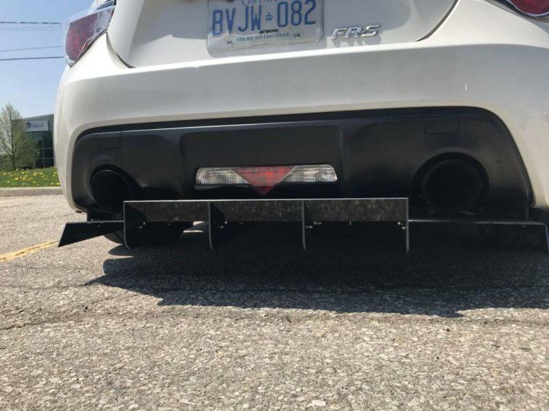 2013+ Scion FRS Rear Diffuser version 2